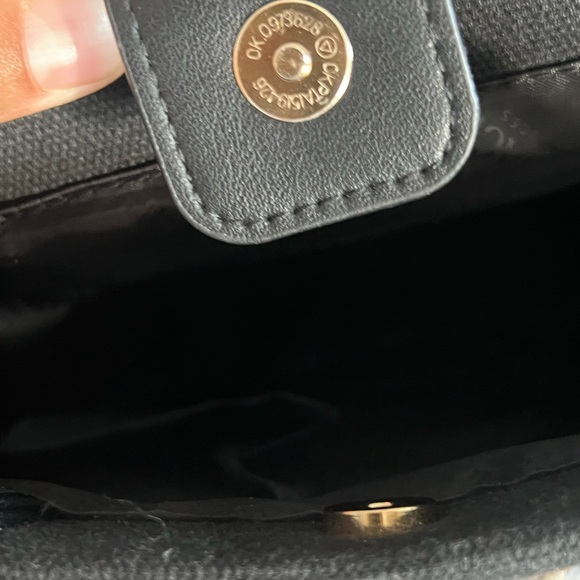 Versace Black Crossbody Bag with Gold Accents - Picture 8 of 16